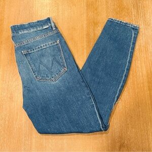 Mother High Waisted‎ Looker Ankle Gold Rush Baby Skinny Jeans Size 29